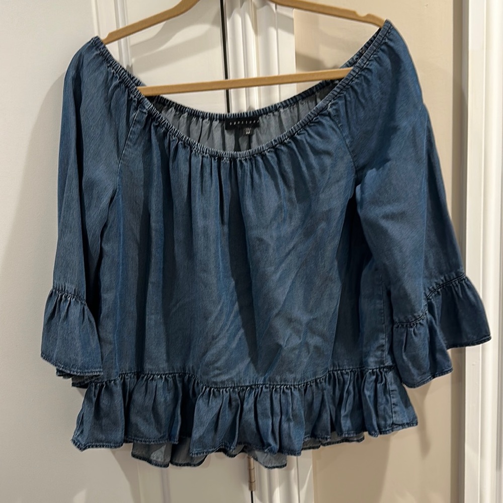 Sanctuary denim top size xs